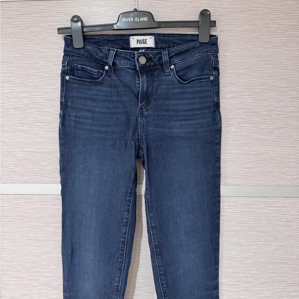 PAIGE Navy Jeans in Size 26 - Picture 3 of 12